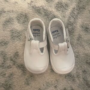 Keds White Baby Walker Shoes